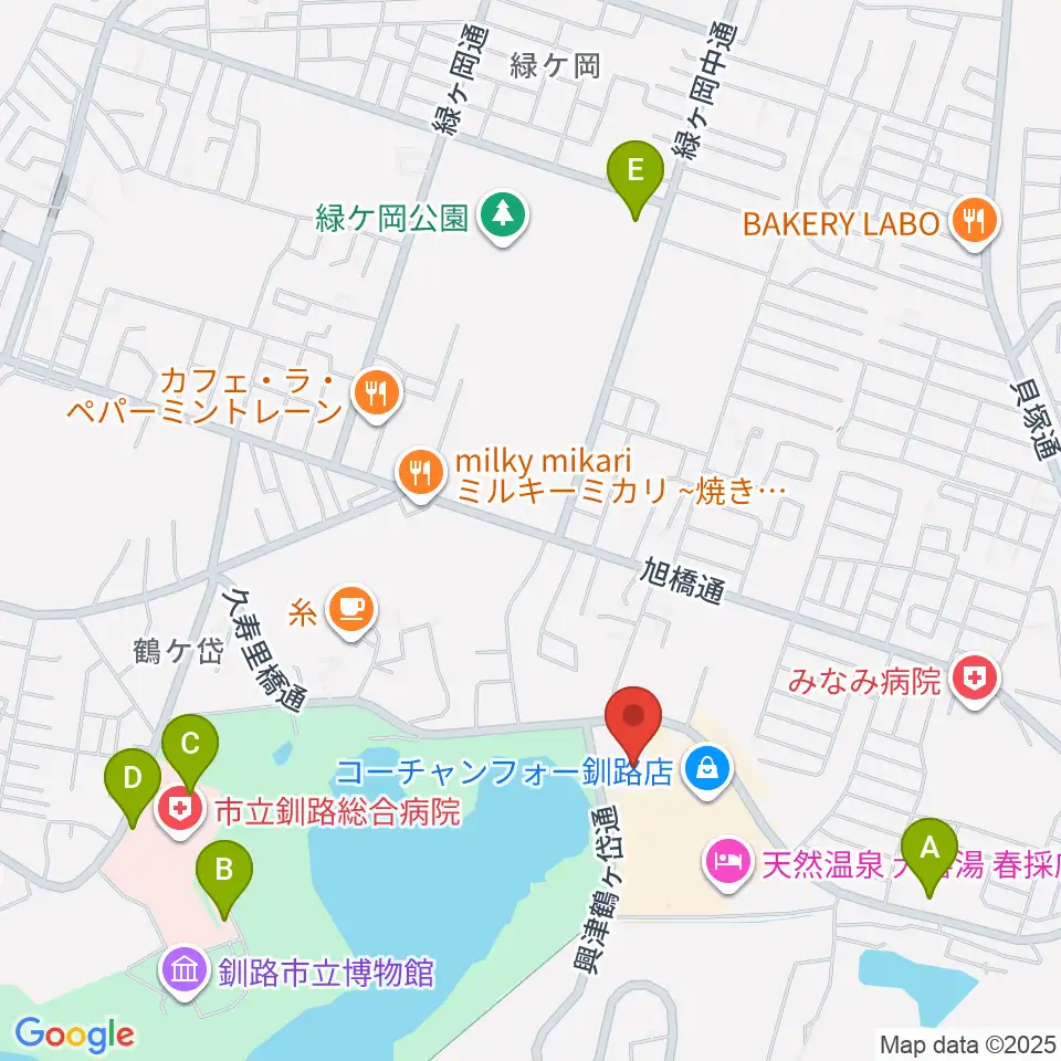 Nisshoアイスアリーナ周辺の駐車場・コインパーキング一覧地図