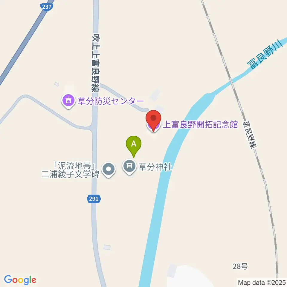 上富良野町開拓記念館周辺の駐車場・コインパーキング一覧地図