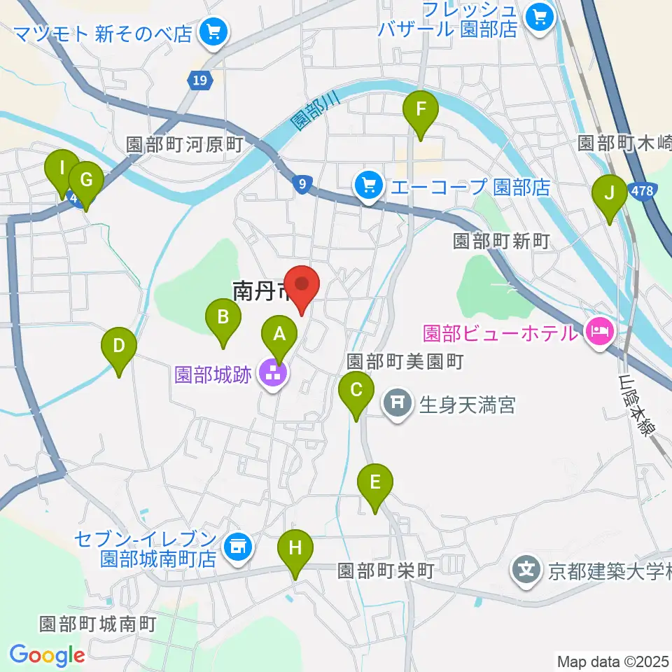 南丹市立文化博物館周辺の駐車場・コインパーキング一覧地図