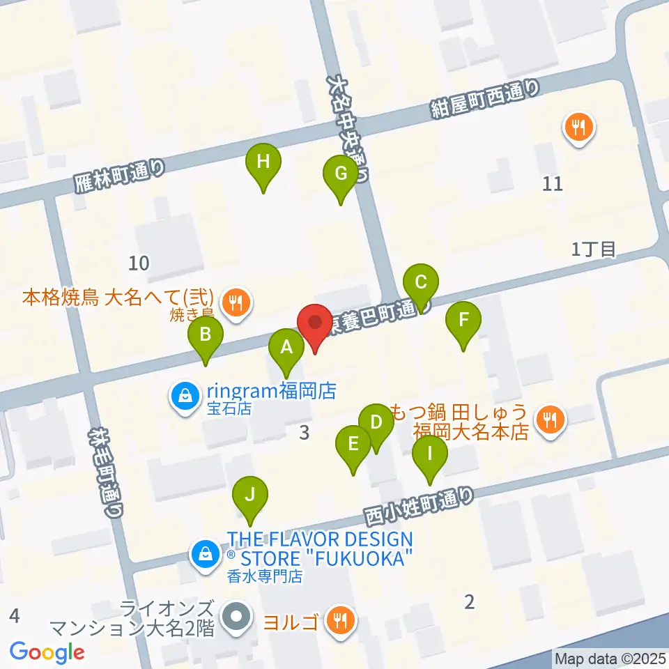 UNITEDLAB周辺の駐車場・コインパーキング一覧地図