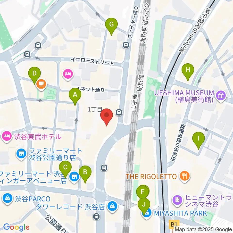 シダックスカルチャーホール周辺の駐車場・コインパーキング一覧地図