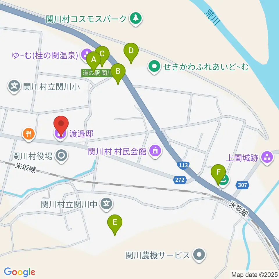渡邉邸周辺の駐車場・コインパーキング一覧地図