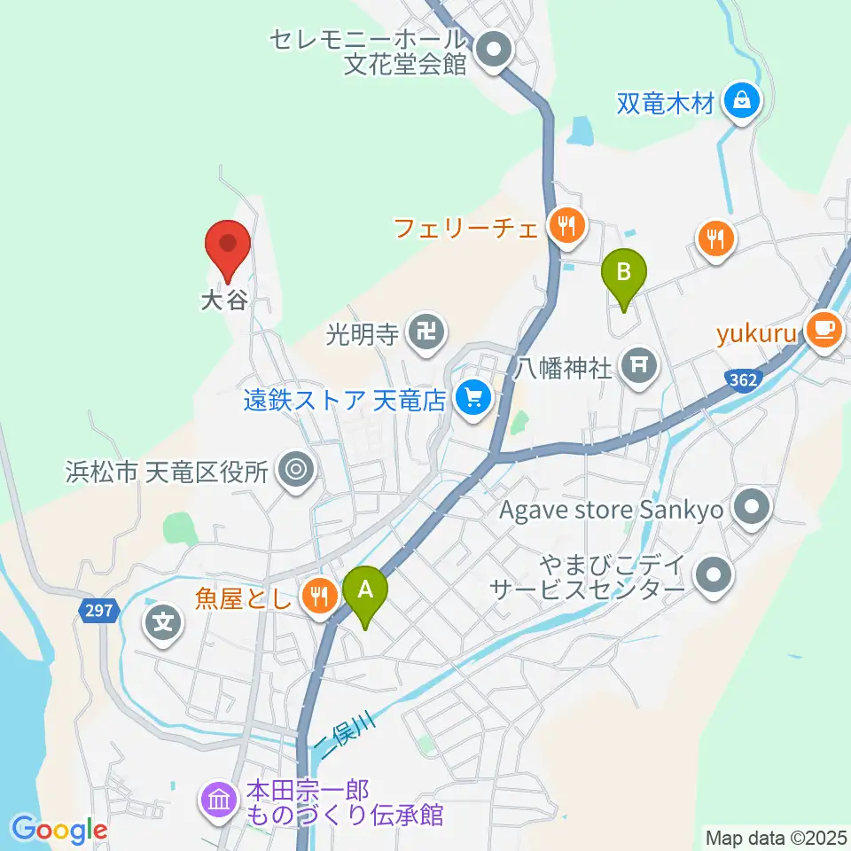 内山真龍資料館周辺の駐車場・コインパーキング一覧地図