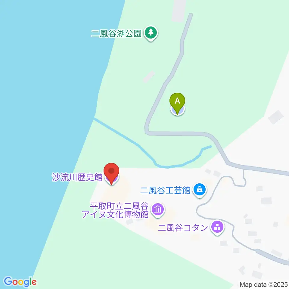 沙流川歴史館周辺の駐車場・コインパーキング一覧地図