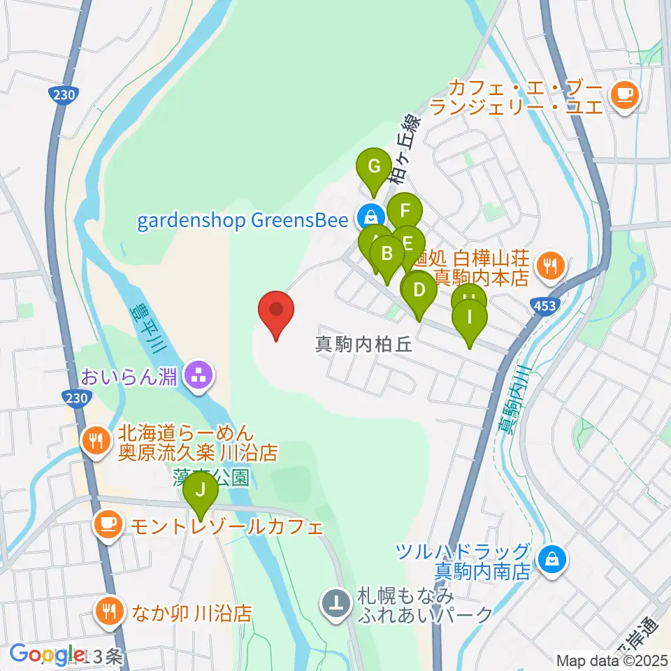 北海道青少年会館Compass周辺の駐車場・コインパーキング一覧地図