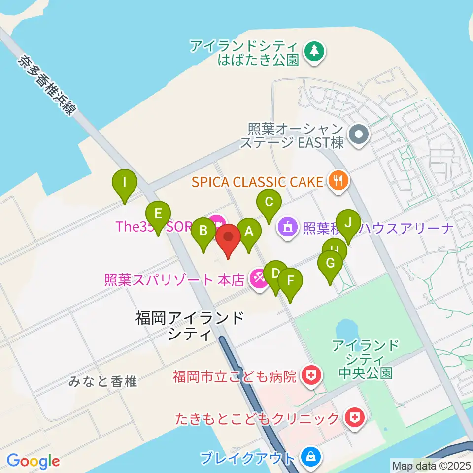 シアターそらとうみ周辺の駐車場・コインパーキング一覧地図