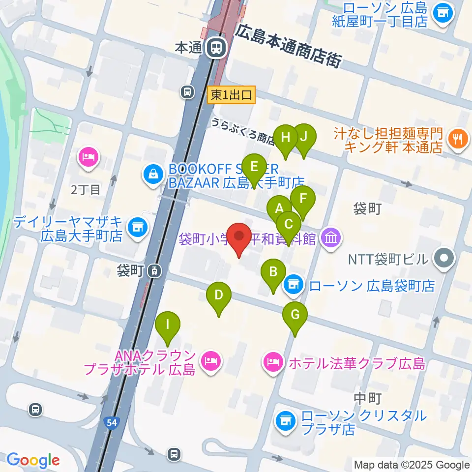頼山陽史跡資料館周辺の駐車場・コインパーキング一覧地図