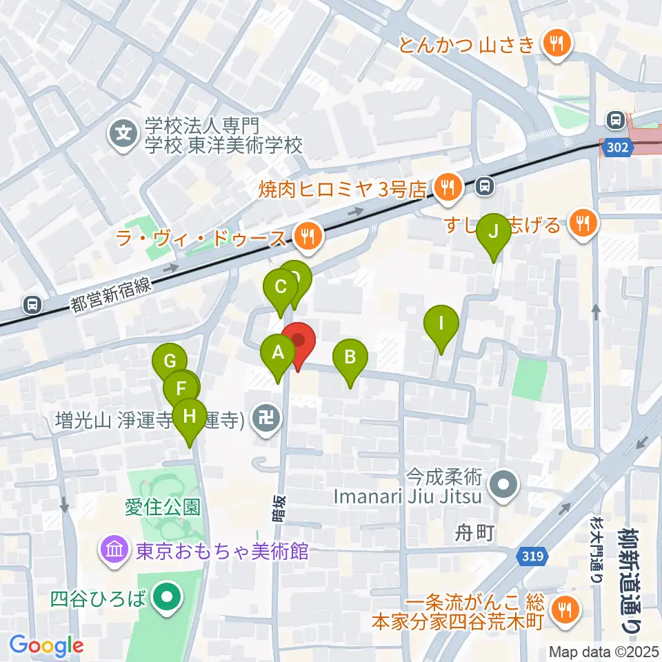釣り文化資料館周辺の駐車場・コインパーキング一覧地図