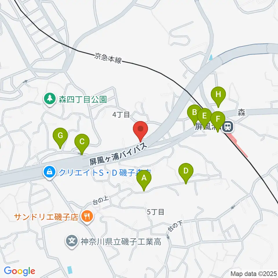 Studio YAYA周辺の駐車場・コインパーキング一覧地図