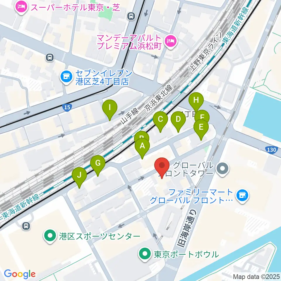 港区立伝統文化交流館周辺の駐車場・コインパーキング一覧地図