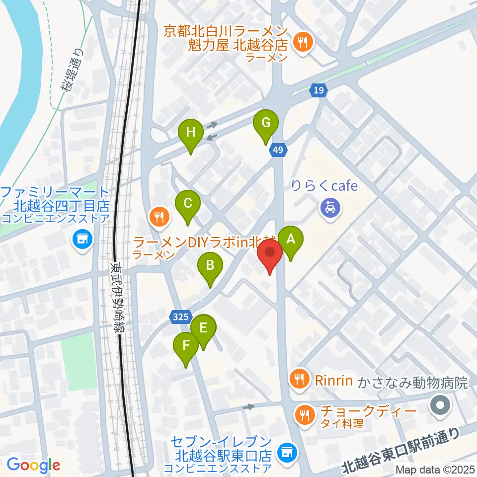 STUDIO JOURNEY周辺の駐車場・コインパーキング一覧地図