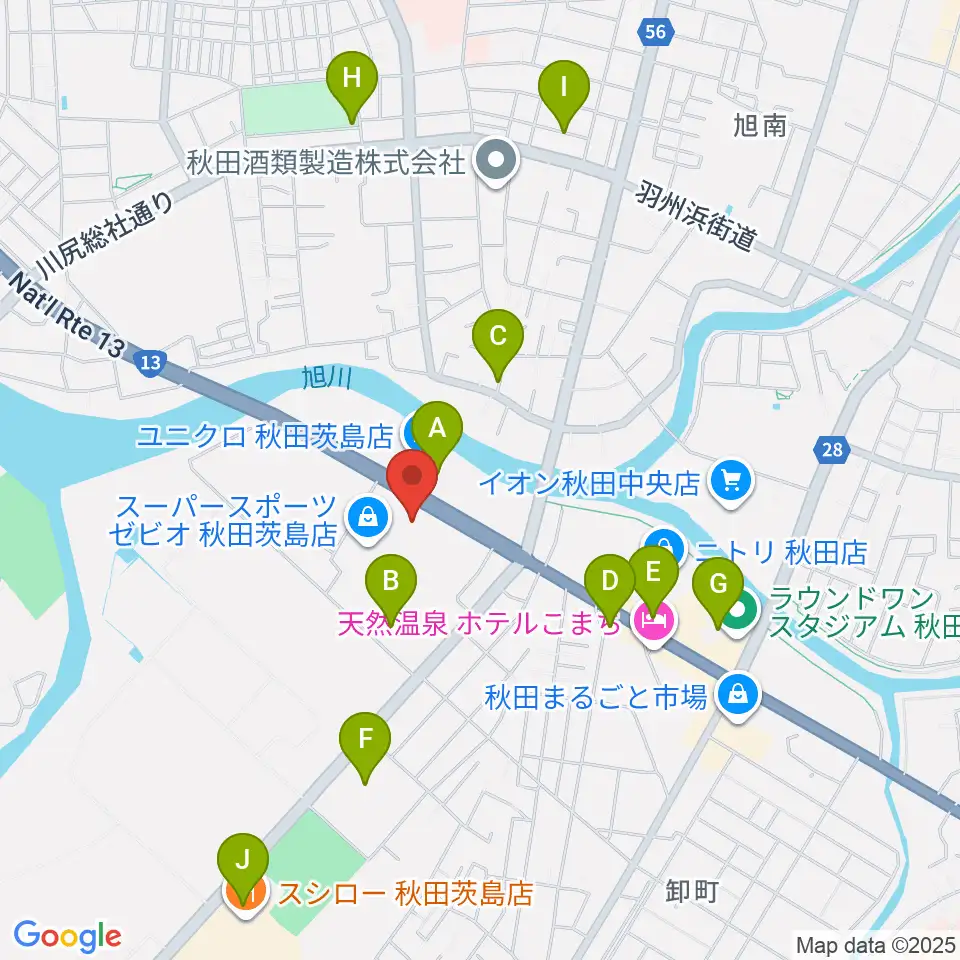 スミケンアリーナ周辺の駐車場・コインパーキング一覧地図
