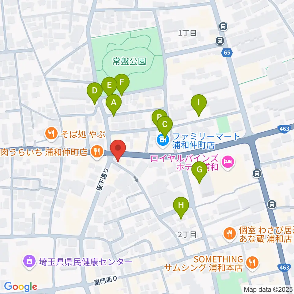 キャッツアイ周辺の駐車場・コインパーキング一覧地図