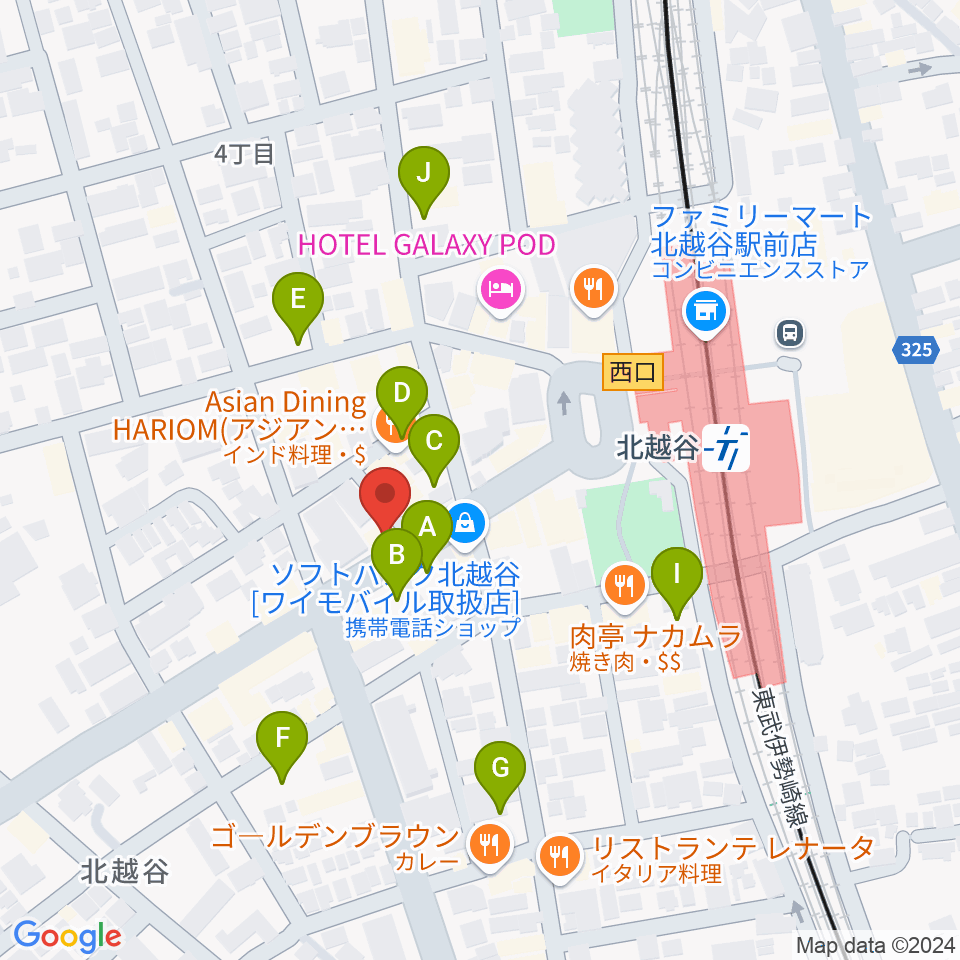 サウンドスタジオ・グレゴリ周辺の駐車場・コインパーキング一覧地図