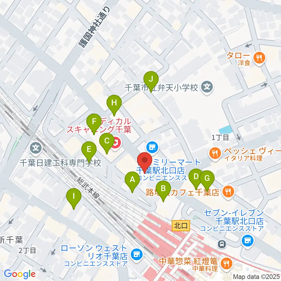サウンドスタジオラパン周辺の駐車場・コインパーキング一覧地図