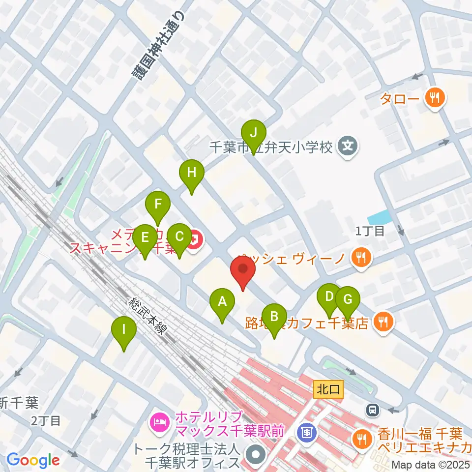 サウンドスタジオラパン周辺の駐車場・コインパーキング一覧地図