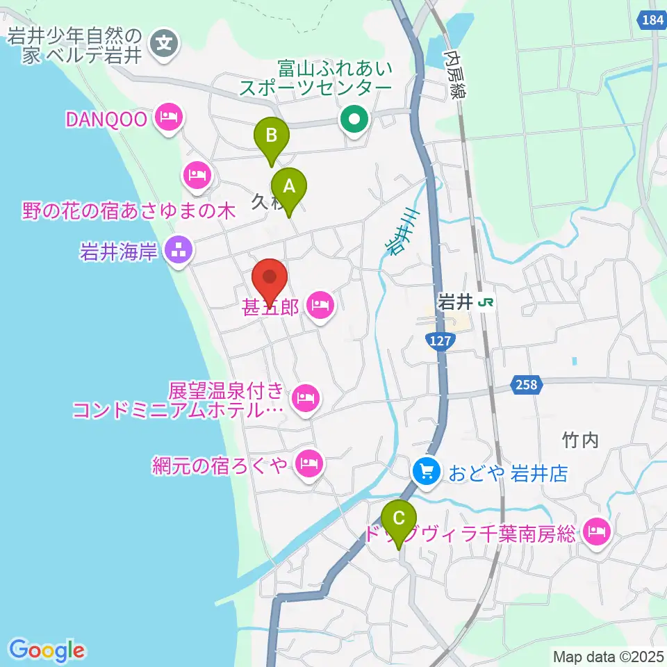 いとうRYO周辺の駐車場・コインパーキング一覧地図