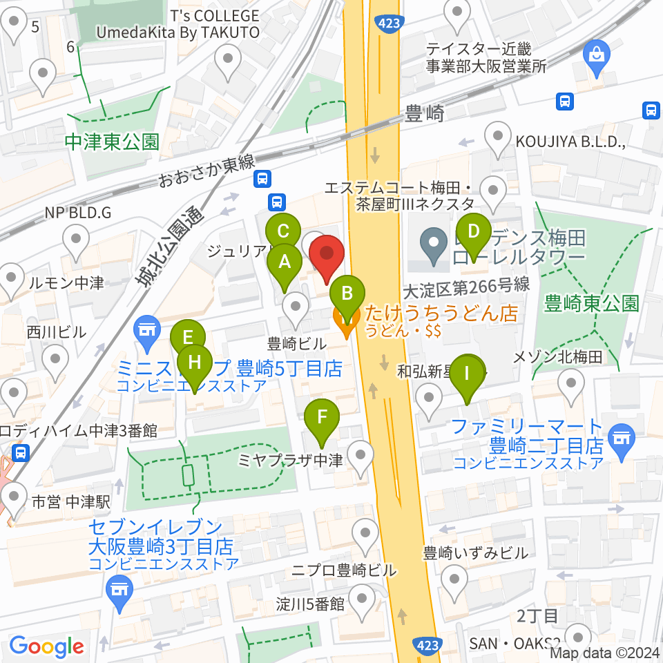 三和レコーディングスタジオ周辺の駐車場・コインパーキング一覧地図