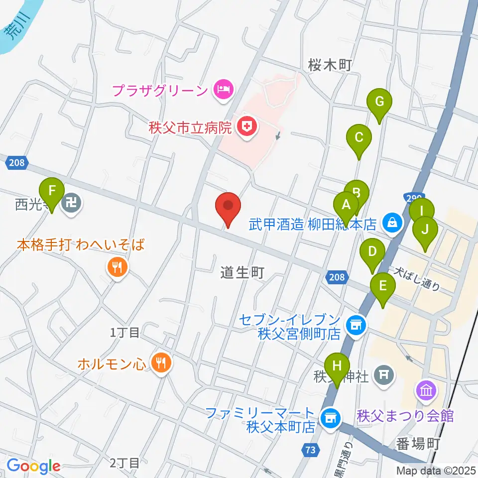 STUDIO JOY周辺の駐車場・コインパーキング一覧地図