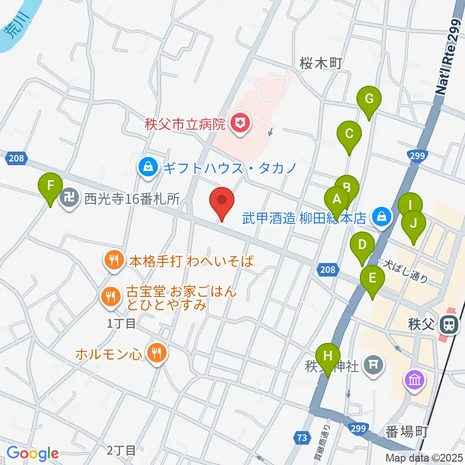 STUDIO JOY周辺の駐車場・コインパーキング一覧地図