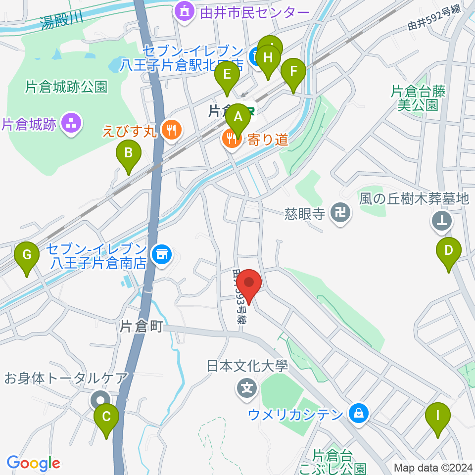 八王子 ムジークシューレ音楽教室周辺の駐車場・コインパーキング一覧地図