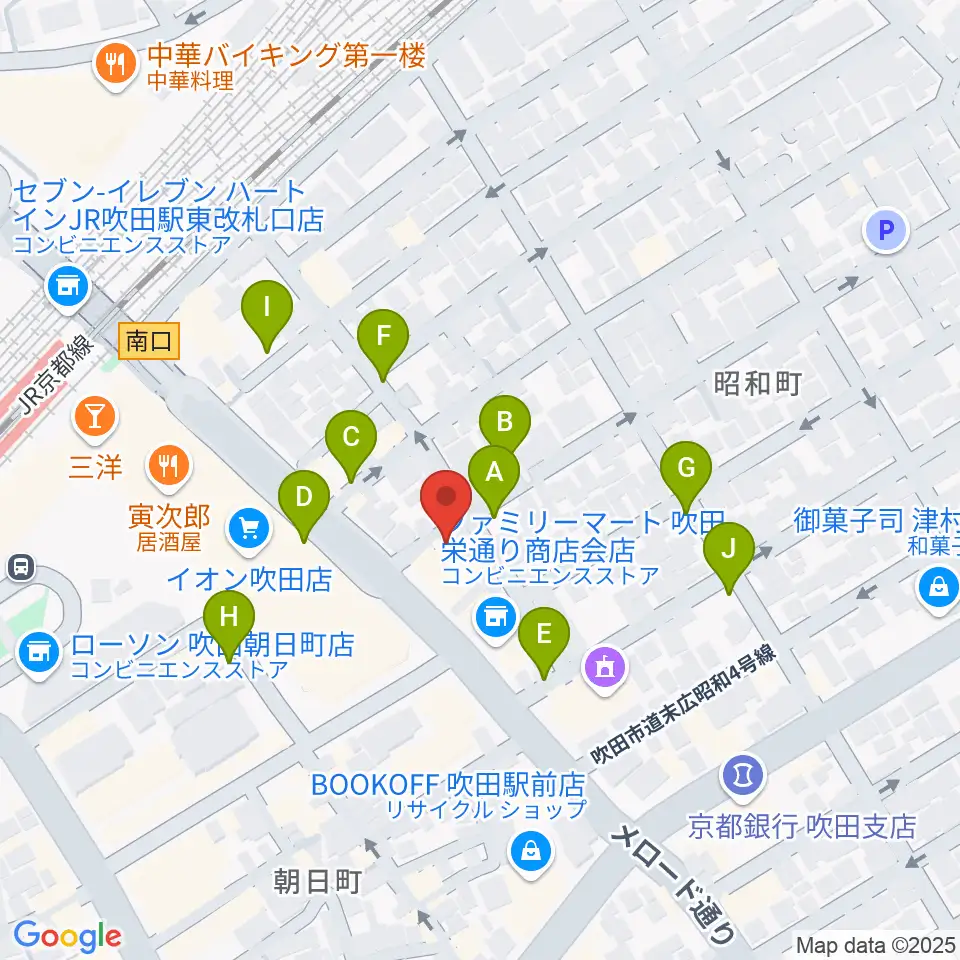 歌枕直美音楽教室周辺の駐車場・コインパーキング一覧地図