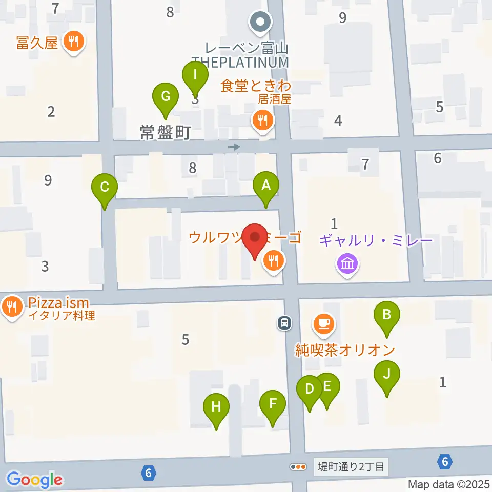 友井音楽教室周辺の駐車場・コインパーキング一覧地図