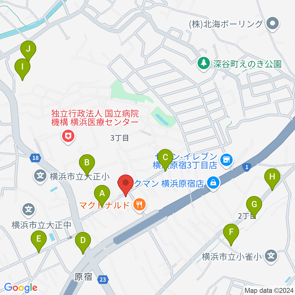 原宿音楽教室＆カルチャースクール周辺の駐車場・コインパーキング一覧地図