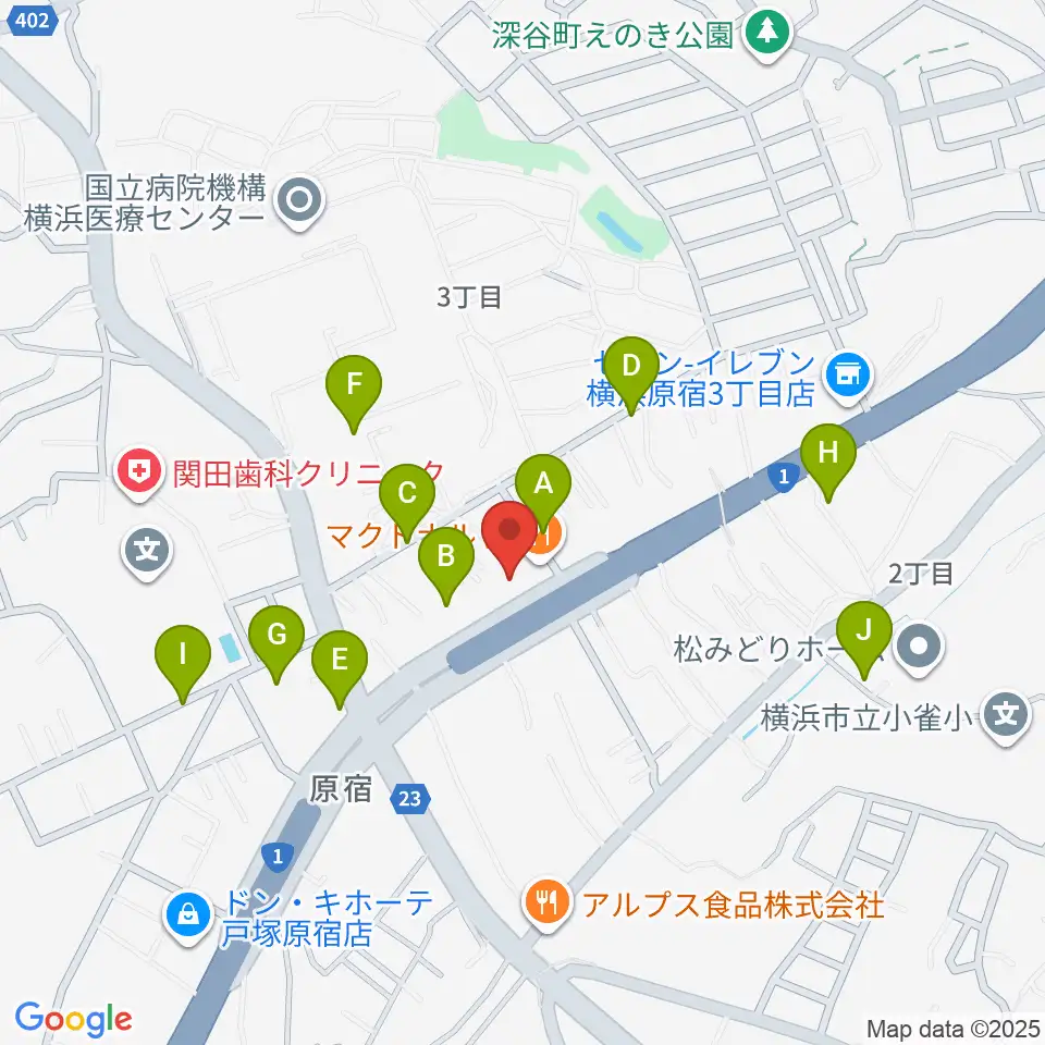 原宿音楽教室&カルチャースクール周辺の駐車場・コインパーキング一覧地図