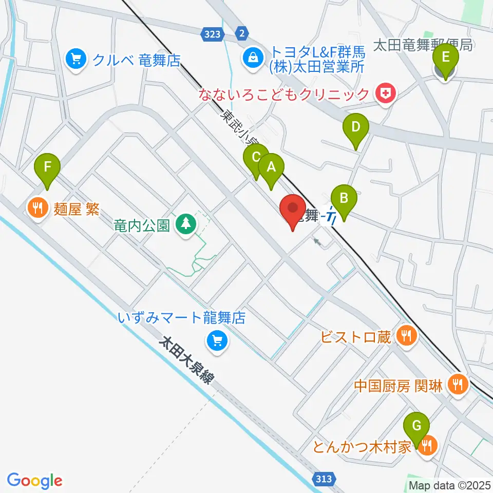 音楽サロン・シャコンヌ周辺の駐車場・コインパーキング一覧地図