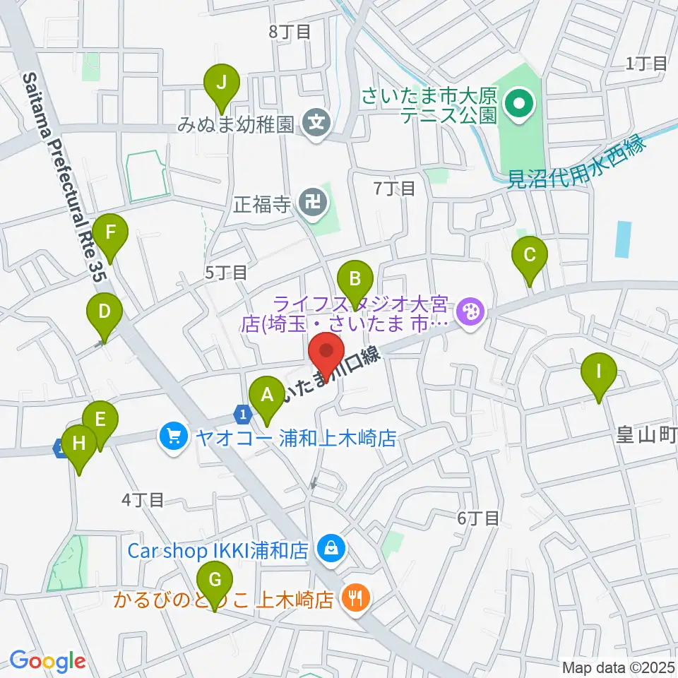 深川音楽教室周辺の駐車場・コインパーキング一覧地図