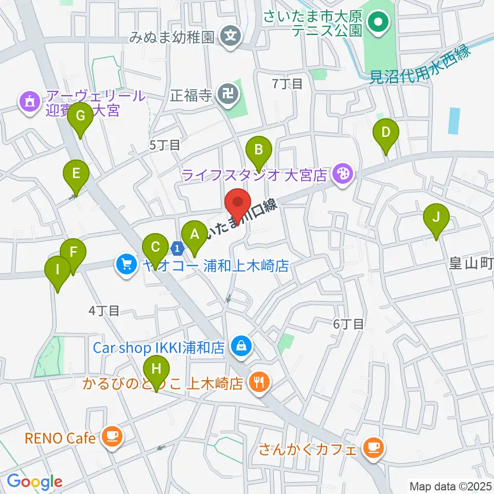 深川音楽教室周辺の駐車場・コインパーキング一覧地図