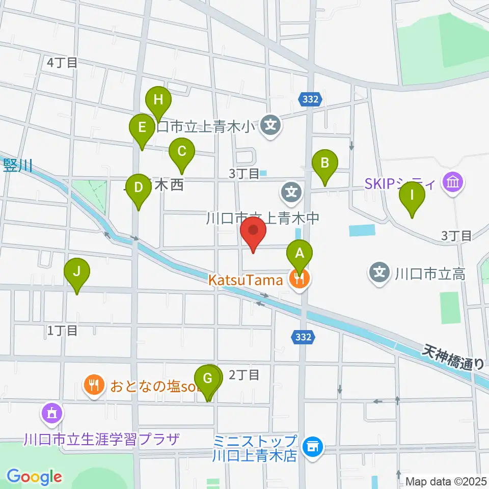 ベルウッド音楽学院周辺の駐車場・コインパーキング一覧地図