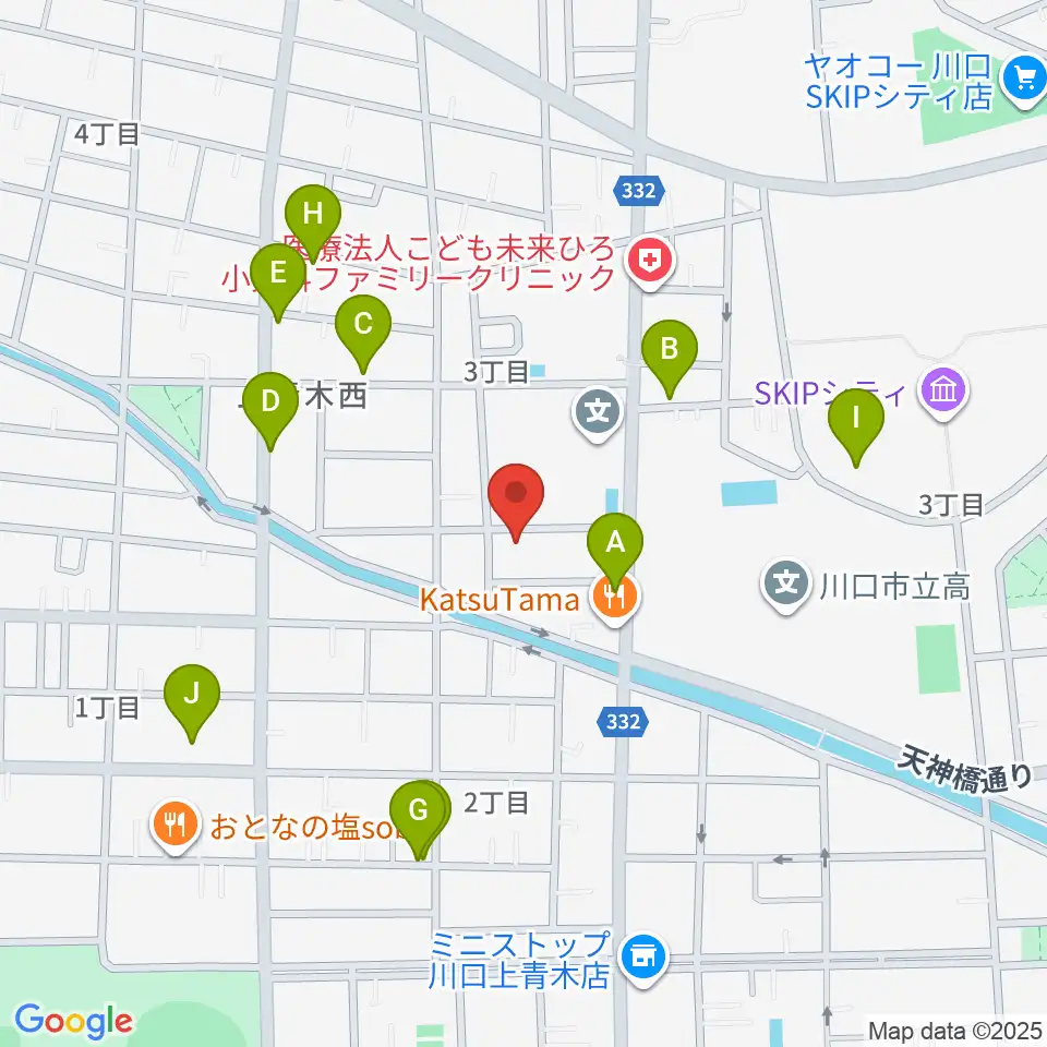 ベルウッド音楽学院周辺の駐車場・コインパーキング一覧地図