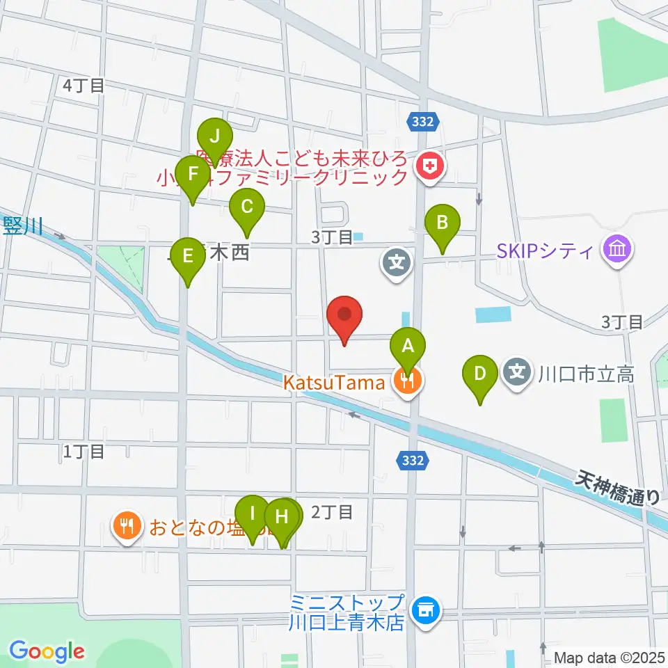 ベルウッド音楽学院周辺の駐車場・コインパーキング一覧地図