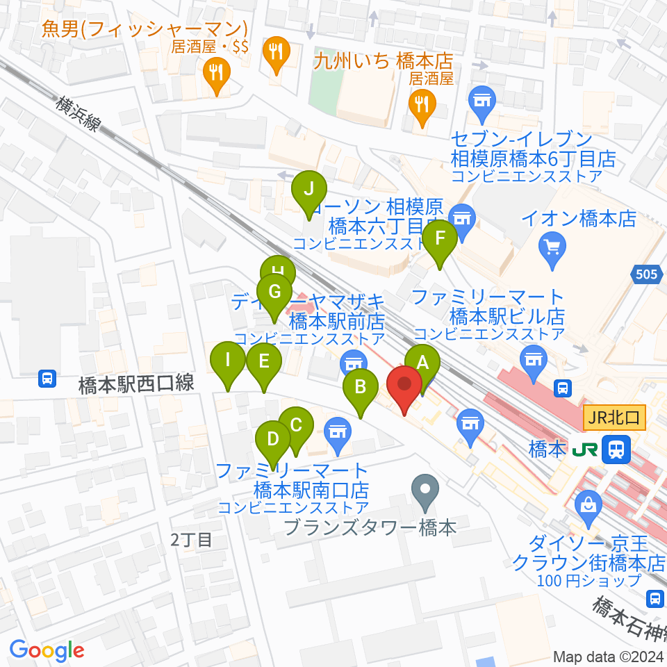 メリーミュージックアカデミー周辺の駐車場・コインパーキング一覧地図