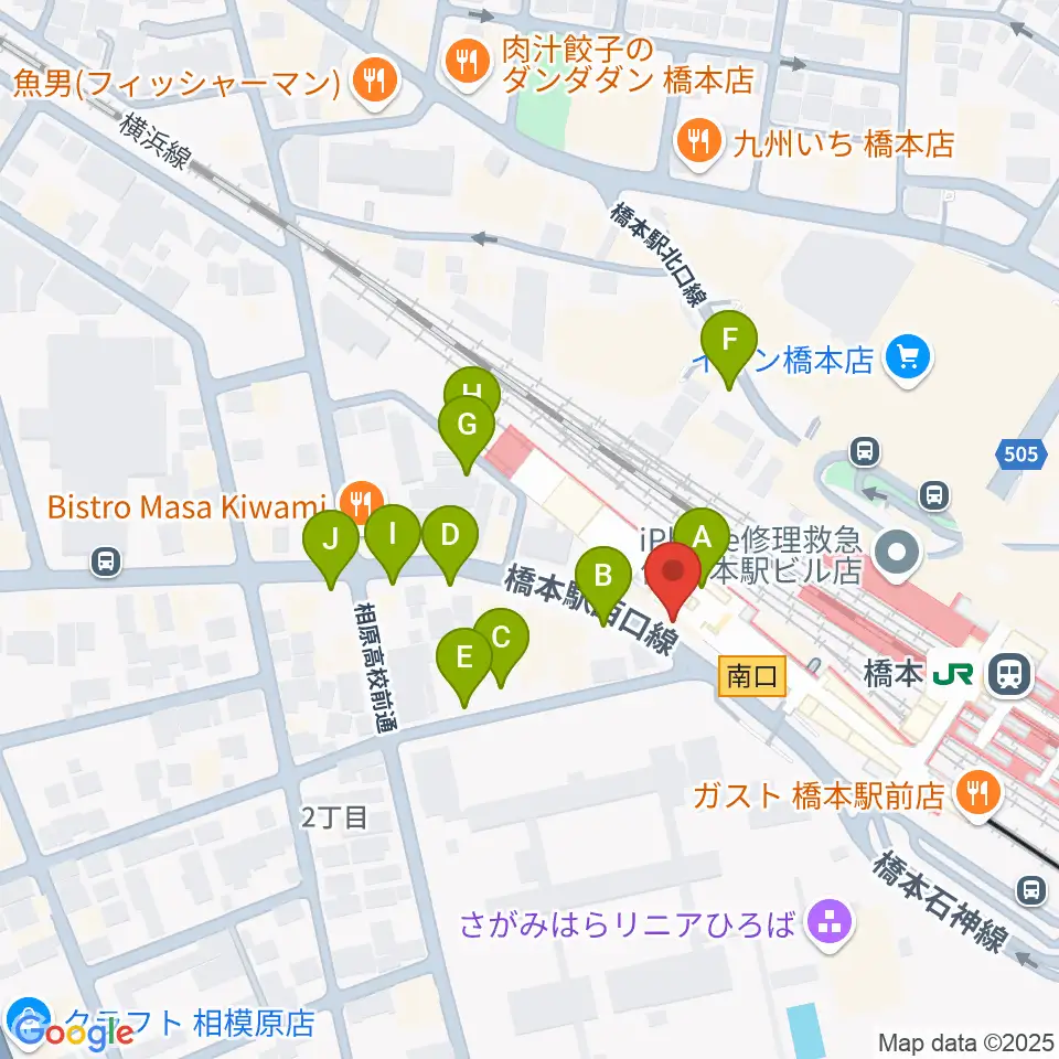 メリーミュージックアカデミー周辺の駐車場・コインパーキング一覧地図