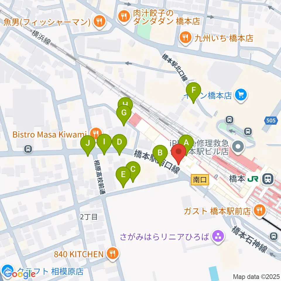 メリーミュージックアカデミー周辺の駐車場・コインパーキング一覧地図