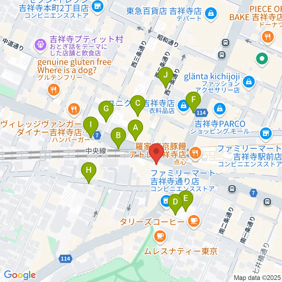 M&N Bit Of Sound周辺の駐車場・コインパーキング一覧地図