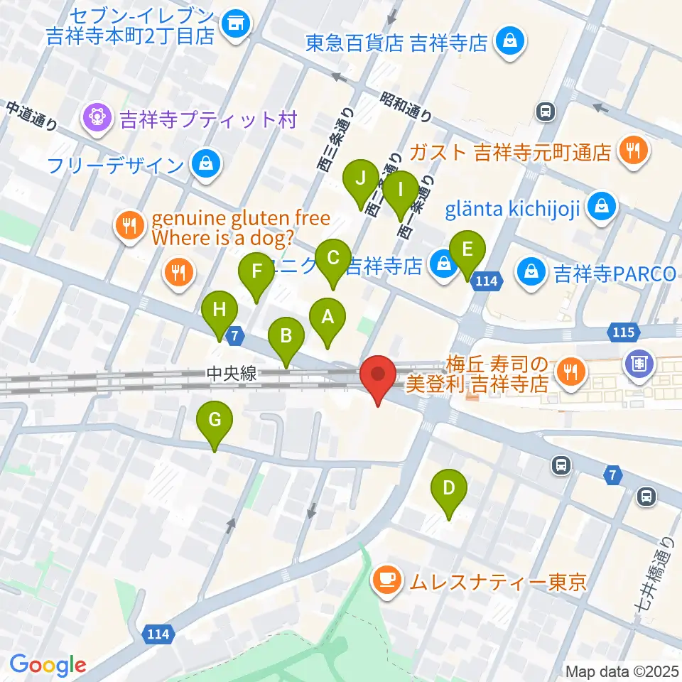 M&N Bit Of Sound周辺の駐車場・コインパーキング一覧地図