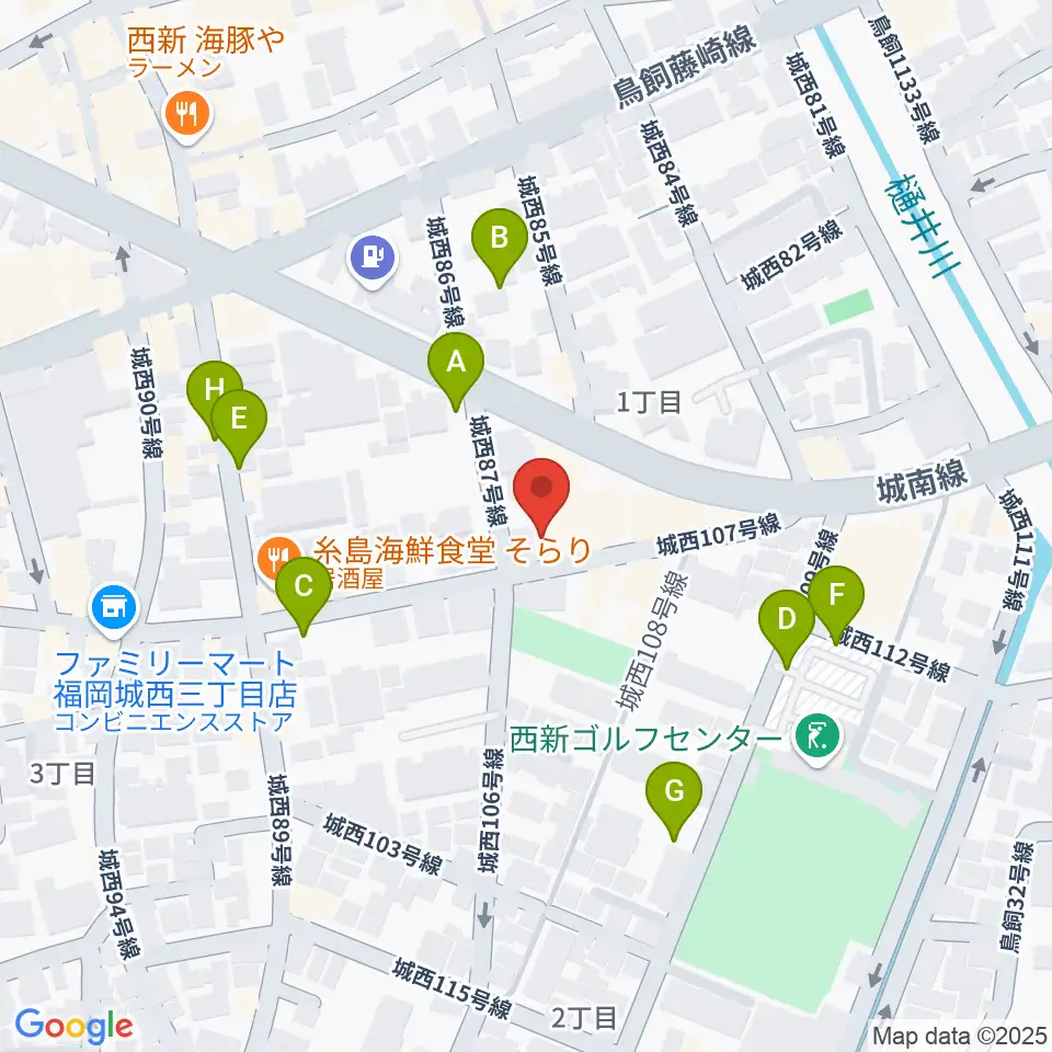 ソルフェ音楽専門学院周辺の駐車場・コインパーキング一覧地図