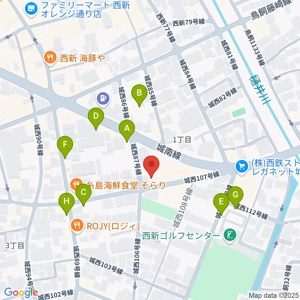 ソルフェ音楽専門学院周辺の駐車場・コインパーキング一覧地図