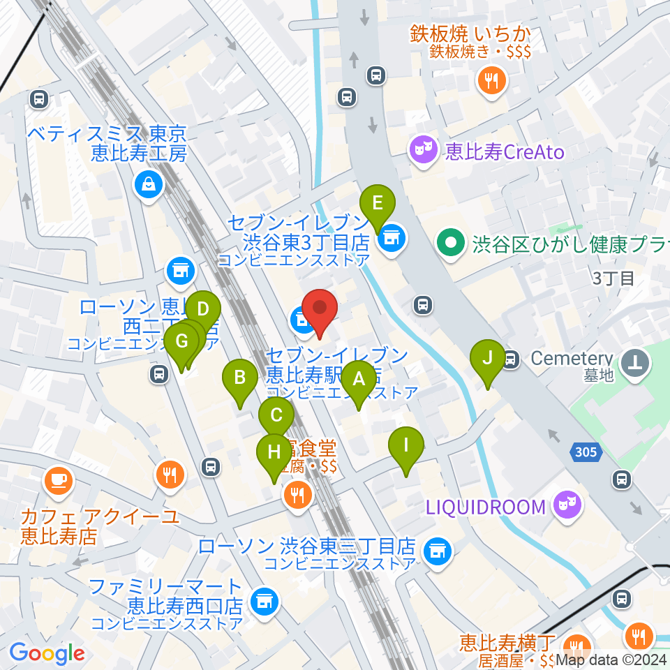 日本ピアノ調律・音楽学院周辺の駐車場・コインパーキング一覧地図