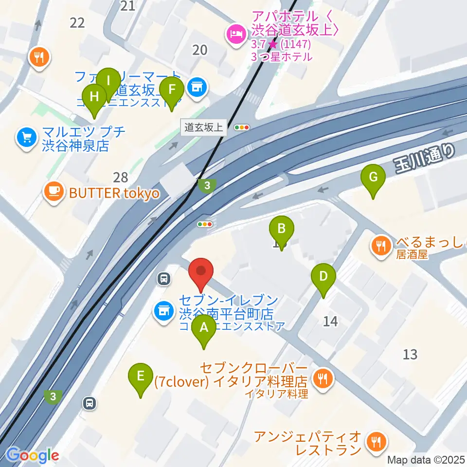 日本ピアノ調律・音楽学院周辺の駐車場・コインパーキング一覧地図