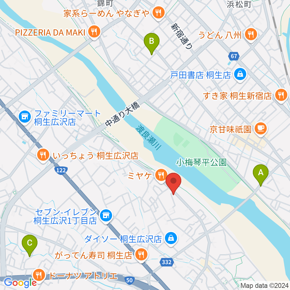 J-music ボーカル音楽教室周辺の駐車場・コインパーキング一覧地図