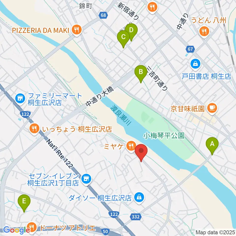 J-music ボーカル音楽教室周辺の駐車場・コインパーキング一覧地図