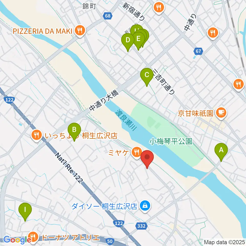 J-music ボーカル音楽教室周辺の駐車場・コインパーキング一覧地図