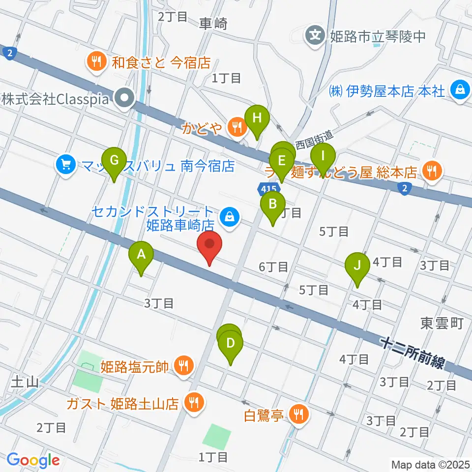 サウンドステーション周辺の駐車場・コインパーキング一覧地図