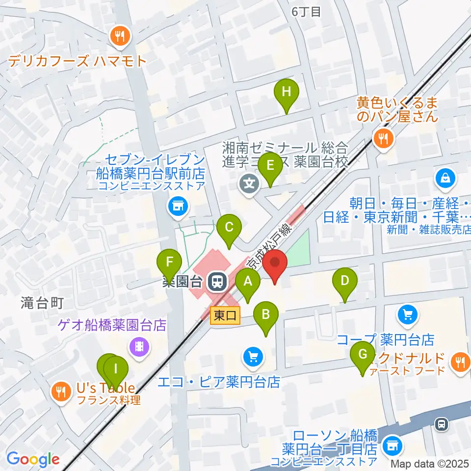 西村音楽アカデミー周辺の駐車場・コインパーキング一覧地図