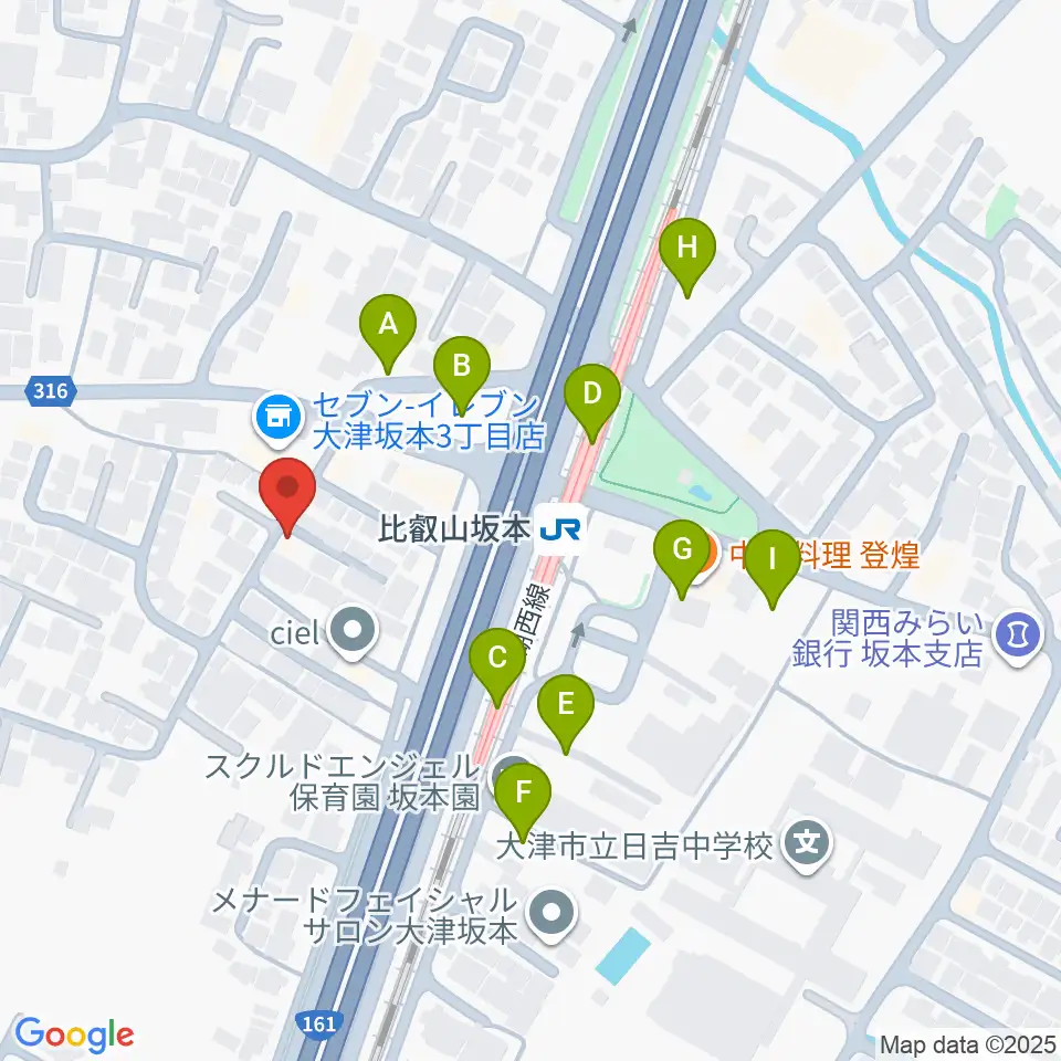 スタジオピッコロ周辺の駐車場・コインパーキング一覧地図